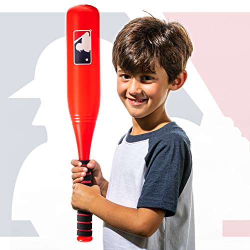 Franklin Sports MLB Kids Jumbo Plastic Bat - Red - Backyard Baseball - image 7