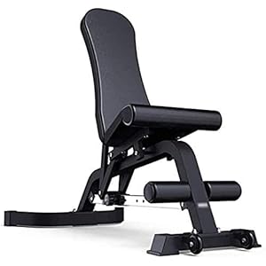 GaRcan Utility Weight Bench Multi-Purpose Gym Bench Flat/Incline/Decline Exercise Utility Bench for Full Body Workout Black