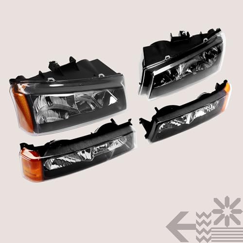 Image of TRUE MODS OE Headlight Assembly for 2003-2006 Chevy Silverado 1500 Cateye