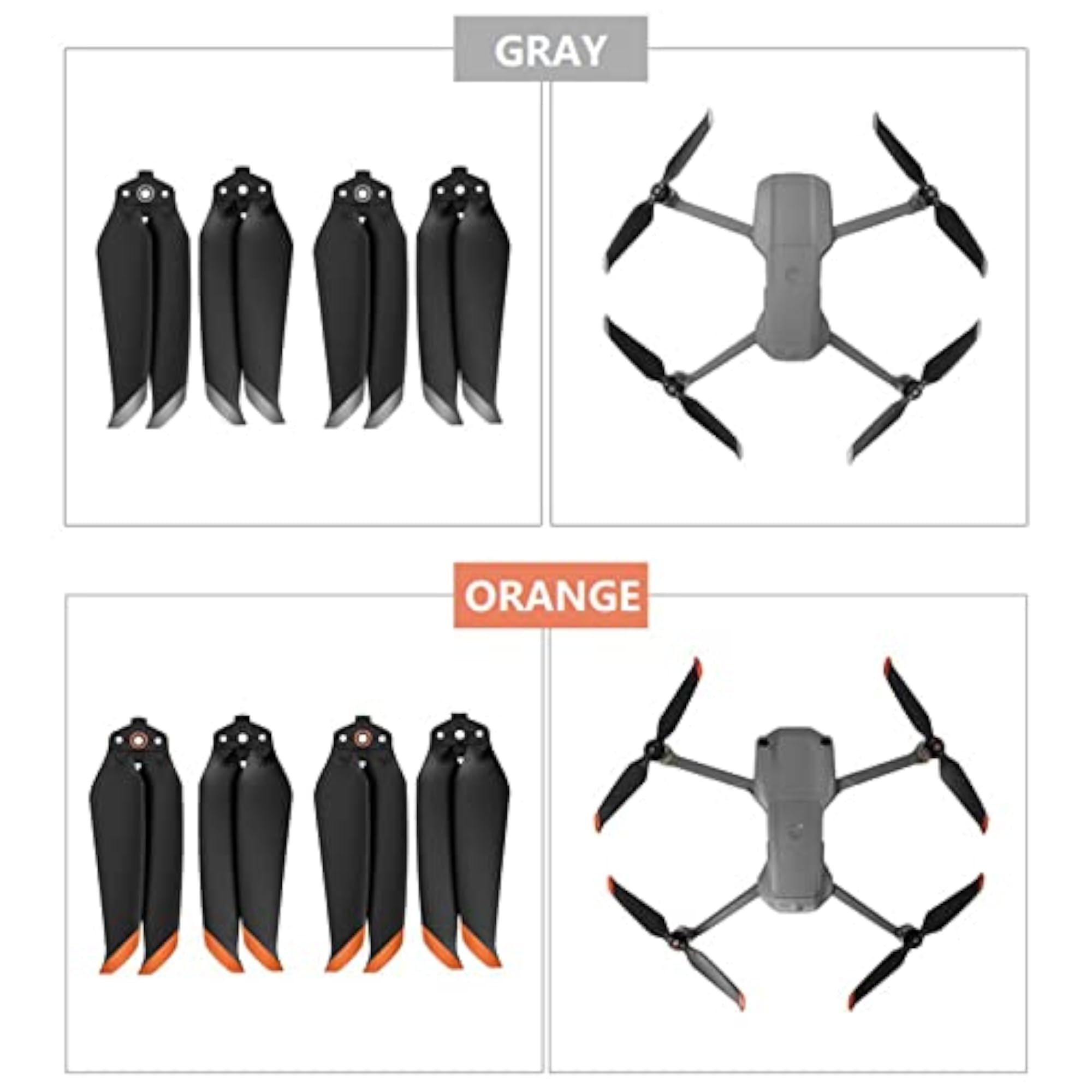 Low-Noise 7238F Propellers for DJI Mavic Air 2S Drone