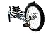 Mobo Shift 3-Wheel Recumbent Bicycle Trike. Reversible Adult Tricycle Bike, blue