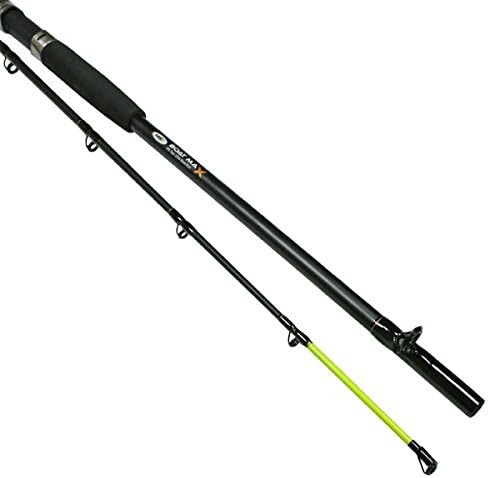 NGT FR-F-BOAT-MAX Boat Max - 6ft, 2pc, 25lb Boat Fishing Rod - Black, 6ft/ 1.8m