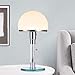 Produktbild Designer LED Tischleuchte Wilhelm Wagenfeld Bauhau Tischlampen Schreibtischleuchten Schlafzimmer Arbeitszimmer Nachttischlampen Glas LED Lampen Leuchten, A Glassockel