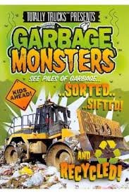DVD Totally Trucks Presents Garbage Monsters Book