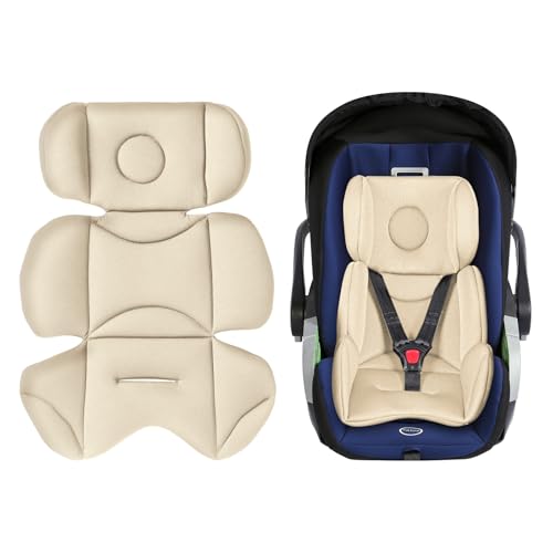 La mejor selección de Cojines y accesorios - 5 favoritos. 50 DUSHARKFUN - Inserto de asiento de coche para bebé, soporte de cabeza transpirable para recién nacidos a niños pequeños de 0 a 3 años, cojín de asiento de coche suave y...
