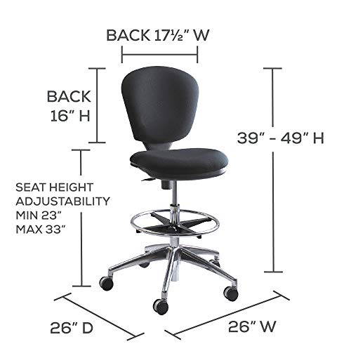 Safco Metro Ergonomic Extended Height Chair #TOP28