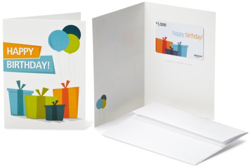 Amazon.com Gift Card in a Greeting Card (Various Designs)