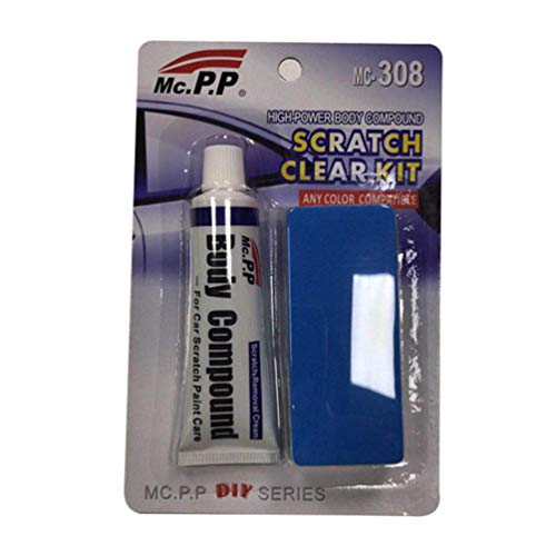 FAVOMOTO Reparo Do Risco Do Carro Kit Com Esponja Composto Corpo Creme de Cera de Polimento De Cera