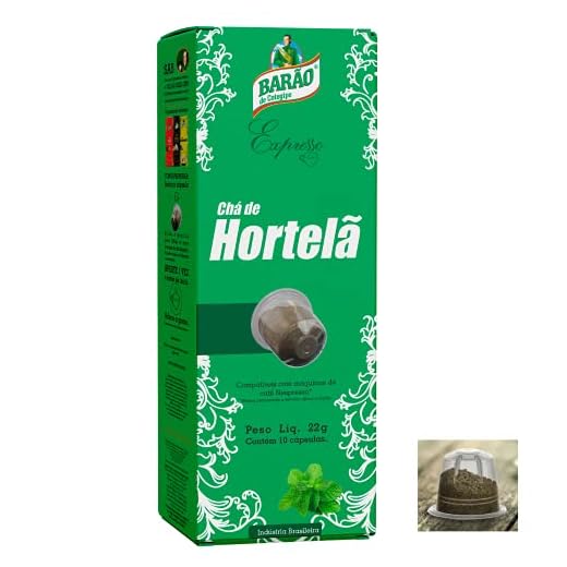 Chá de Hortelã em Cápsulas para Nespresso