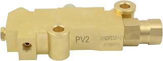 Huntike PV2 Brass Proportioning Valve Disc/Drum Disc Front Drum Rear Brake Compatible with GM Street Rod Classic Car & Truck - Part# PV2 172-1353 PV71 Combination Proportioning Valve