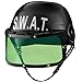 Produktbild Balinco SWAT Helm mit Kinnriemen & Visier hochklappbar, S.W.A.T. Ausrüstung,SEK, Polizei, FBI, Spezialeinheit, Fasching, Karneval, Motto Party