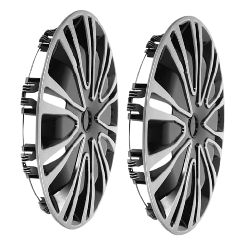 Cache-moyeu pour voiture camion SUV : lot de 2 enjoliveurs et couvre-jantes de roue