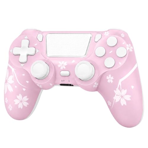 Image of Puiseno Wireless Controller for P4 /Slim /Pro Console /PC with 3.5mm Audio Jack Headphone and USB-C Cable
