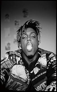 Fortiaboot Juice WRLD - Smoke - Poster print Wall 15 x 23 Inches (38 x 58 cm) (380 x 580mm) Gift Decorative Print
