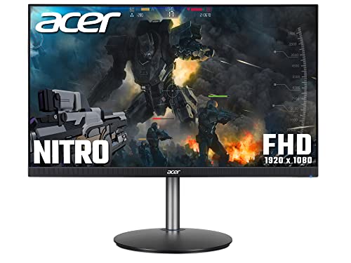 Acer Nitro Xf273Sbmiiprx - Monitor Da Gioco Full Hd Da 27 Pollici (Pannello Ips, Freesync Premium, 165 Hz (Oc), Hdr 10, Regolabile In Altezza, 0,5 Ms, Dp, Hdmi, Nero, Esclusiva Amazon