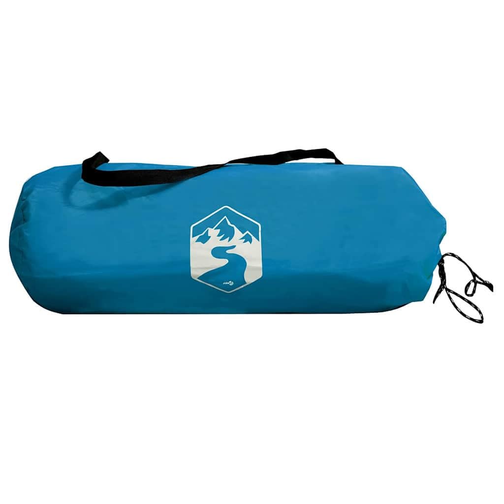 Wasserfeste rechteckige Plane Polyester Grün 240x300 cm, UV beständig mit 2 Abspannseilen 700 cm, 4 Heringen und Tragetasche, Faltbare Outdoor Plane für Camping und Garten