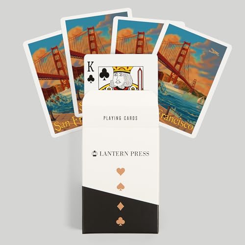 52 Cartas de Póker Golden Gate Bridge San Francisco miniatura 6