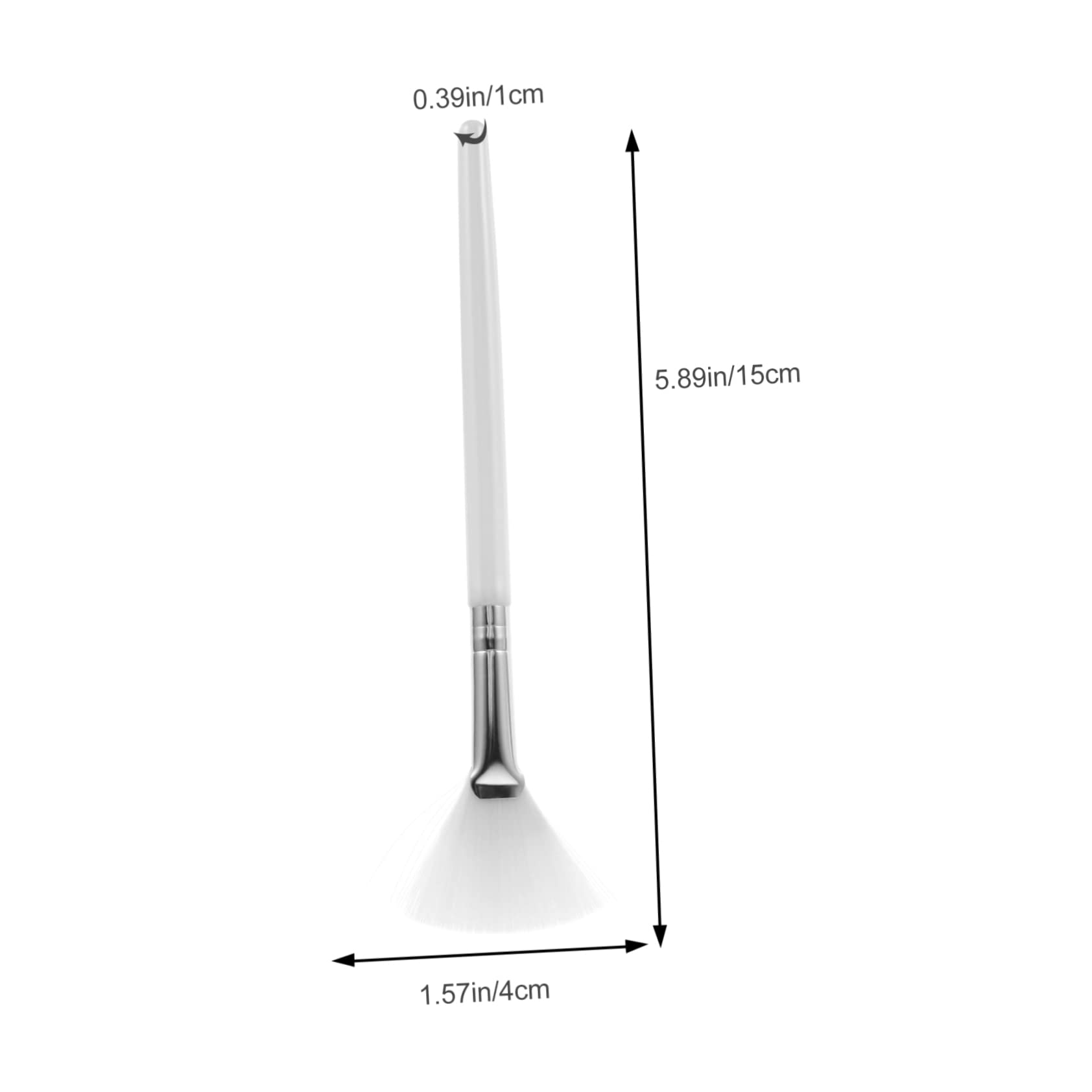 MAGICLULU 3er-set Ergonomischer Beauty-pinsel Applikatorgriff Für Zum Sanften Auftragen Von Masken Make-up-zubehör Einfach Wiederverwendbar 6 Stück X 3