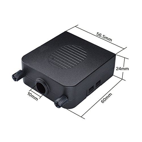 Adaptador conector DB25 macho con carcasa miniatura 7