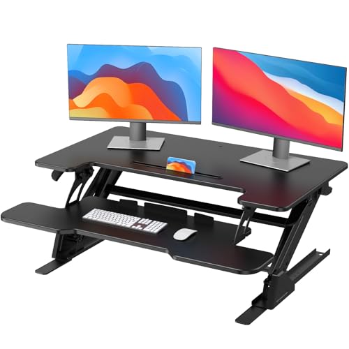 HUANUO 36 Z-Shape Sit-Stand Desk Converter