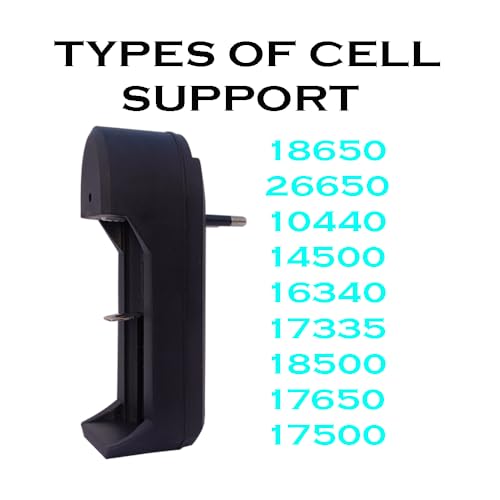 Image of iEI Lithium Cell CHAREGER Single Double Slots IMR 18650 3.7V 4.44wh (Single Slot Charger)