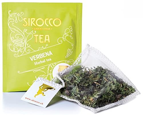 SIROCCO TEA (Suiza - 1908) - VERBENA (Verbena de Paraguay) - 100 bolsitas de té orgánico (industria hotelera pack) SIROCCO TEA (Suiza - 1908) - VERBENA (Verbena de Paraguay) - 100 bolsitas de té orgánico (industria hotelera pack)