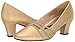 Easy Street Women's Cristiny Pump, Gold Satin, 7 X-Wide