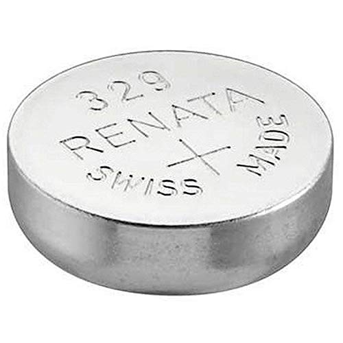 Renata 329 - Batteria per orologio, 1,55 V, SR731SW, senza mercurio