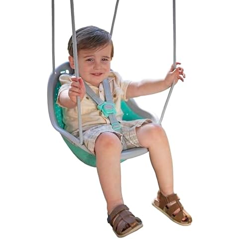 Infant Child Swing - SWEENG – Soft Seat, Flexible and Breathable for a Baby/Child 6 to 36 Months, 10" Deep x 15" W x 19" H, by XDP Recreation Cover