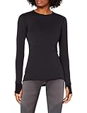 Hochwertiges Material Marmot Damen Polartec Baselayer Long Sleeve Crew Unterhemd, Black, XS