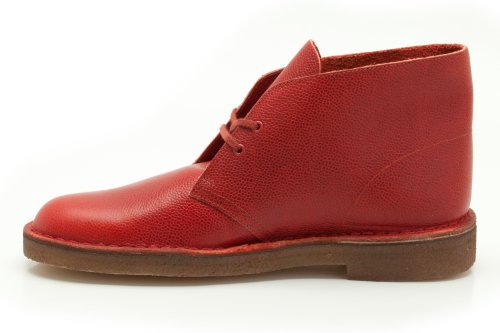 Clarks Clarks(クラークス) Men's Chucker Boots, red interrest Leather, 23.0 cm