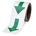 Brady 90973, Glow-In-The-Dark Arrow Tape (Pack of 5 pcs)
