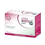 OMNi BiOTiC 10 AAD | 30 sobres (150 g) | 10 cepas bacterianas | 10 mil millones de bacterias por dosis diaria | Polvo | Con inulina | Vegano | Sin gluten | Sin lactosa | Para uso diario