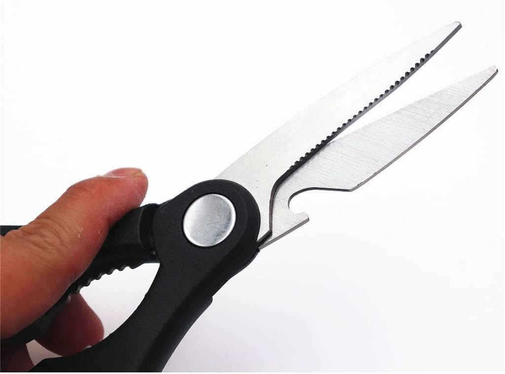 Stainless Steel Multifunctional Household Kitchen Cut Meat Scissors Walnut Clip