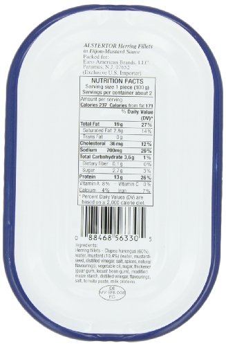 Alstertor Herring Mustard, 7.05-Ounce (Pack Of 5) #TOP1