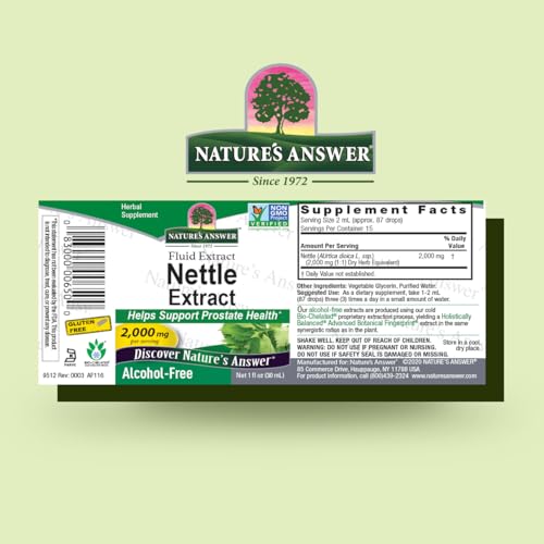 Nature'S Answer 083000006500 Nettle Extract 1 Ounce thumb #1
