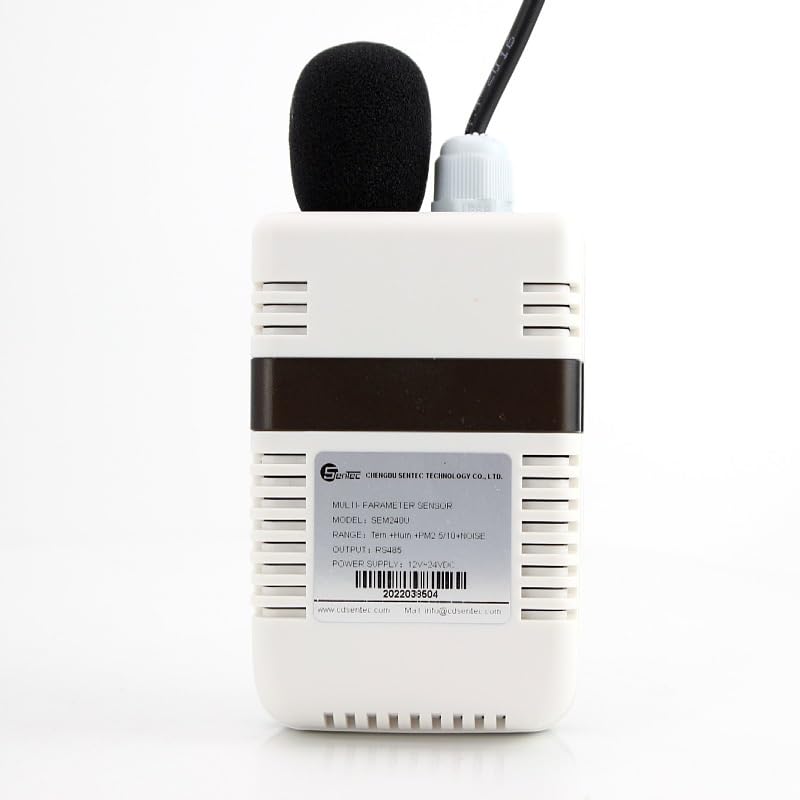 Noise Sensor Umgebungslärm Online-Überwachung Lärmmessgerät Gassensor Lärmsender Dezibeldetektor RS485 | PM1.0+PM2.5+PM10