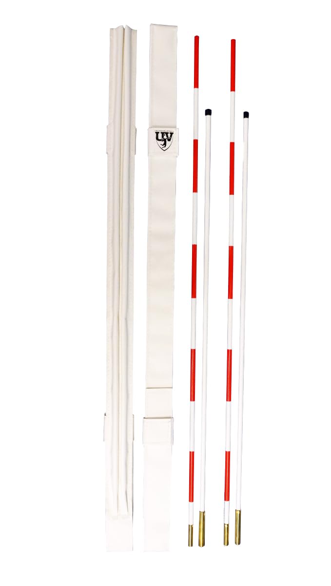 Ultra 2 Piece Volleyball White Antenna Set