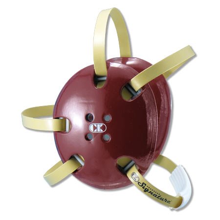 Cliff Keen Two-Tone Signature Wrestling Headgear - Color: Maroon/Vegas Gold #TOP1