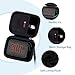 XANAD Hard Case for JBL GO 4/ GO 3 Portable Bluetooth Speaker - Travel Protective Carrying Storage Case Bag(Black)