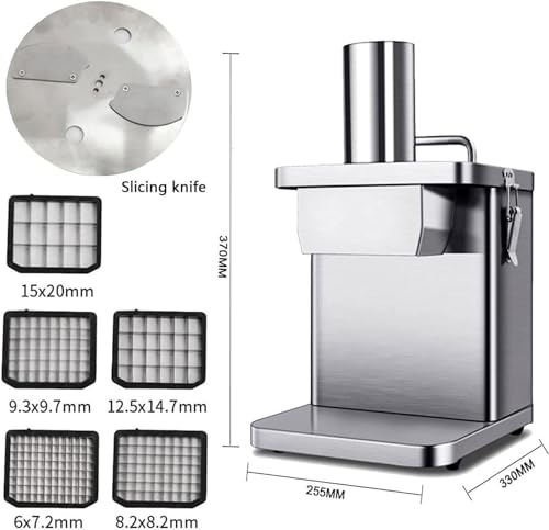Máquina eléctrica corta verduras en espiral acero inoxidable miniatura 5