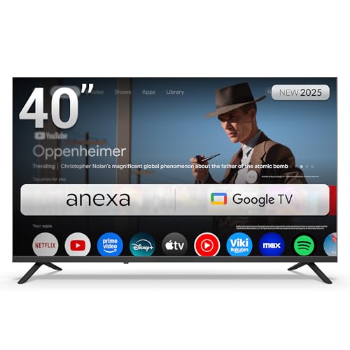 anexa - Smart TV 40 Pulgadas Full HD, Google TV con...