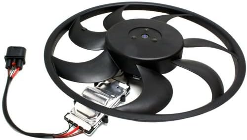 TOUAREG 04-10 / Q7 07-15 RADIATOR FAN and MOTOR ASSEMBLY, RH, w/o Towing Package - REPP160910