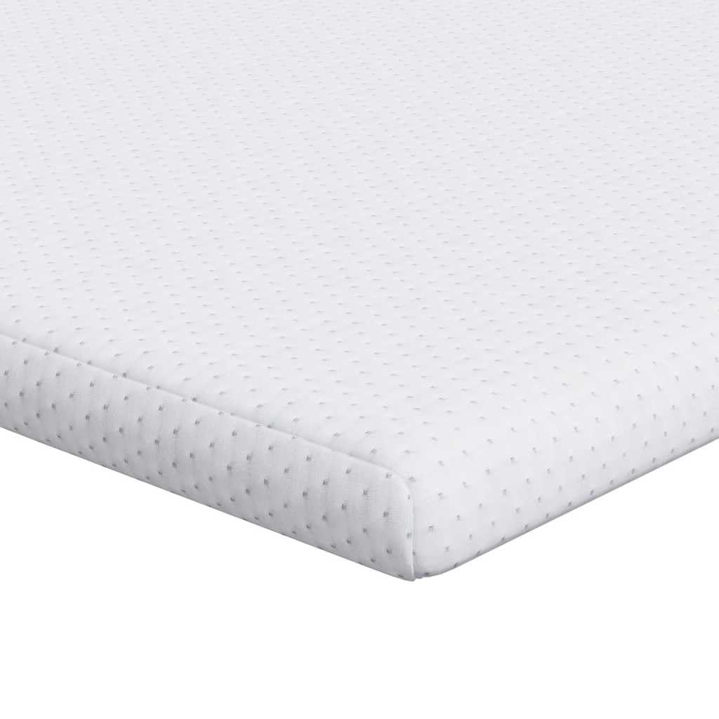 Coprimaterasso bianco, 180 x 200 cm, tessuto jacquard