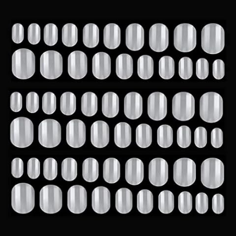 Kalolary 600pcs Kinder Falscher Nagel Cover