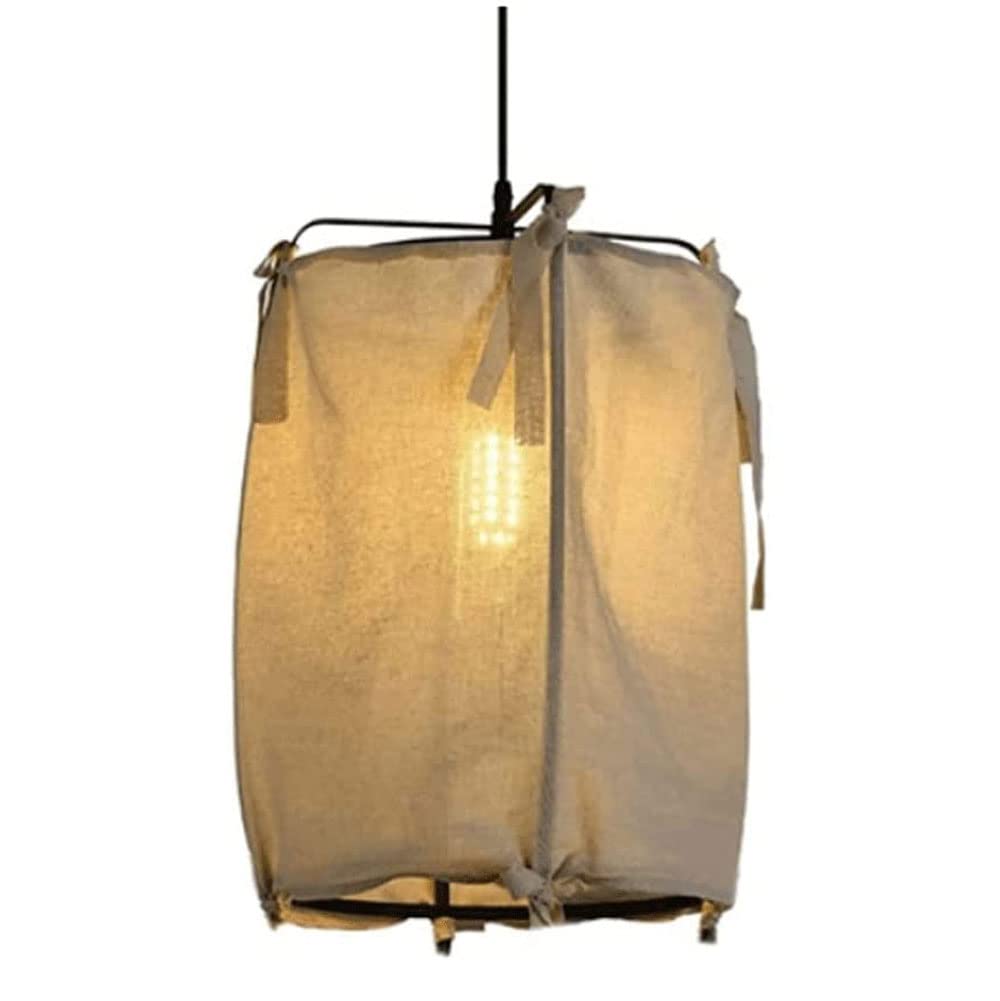 Suspension lin anti-éblouissement lustre zen pour chambre E27