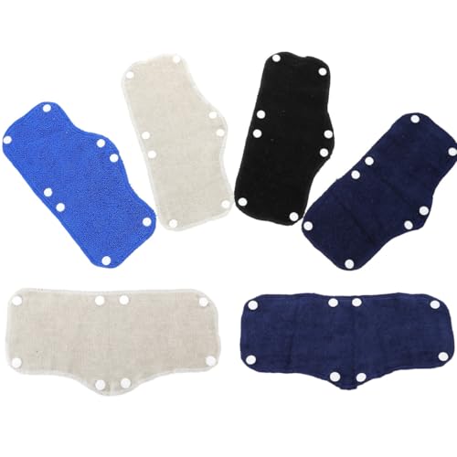 KOCKSHION Lot de 6 Bandeaux Anti-Transpiration Unisexes en Tissu Éponge, Extensibles et Absorbants, Bandeau Sportif pour Entraînement et Activités Plein Air, pour Garder Couleur Aléatoire