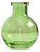 Ivy Lane Design 5-Pack Transparent Glass Vases, 3.5-Inch, Light Green
