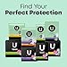 U by Kotex Ultra Thin Pads, Clean & Secure, Heavy Absorbency, 56 Count (Packaging May Vary)