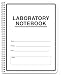 BookFactory Carbonless Lab Notebook (Scientific Grid Format) - 8.5" x 11", 50 Sets of Pages, 100 Sheets Total - Duplicator [Wire-O Bound] (LAB-050-WTG-D)
